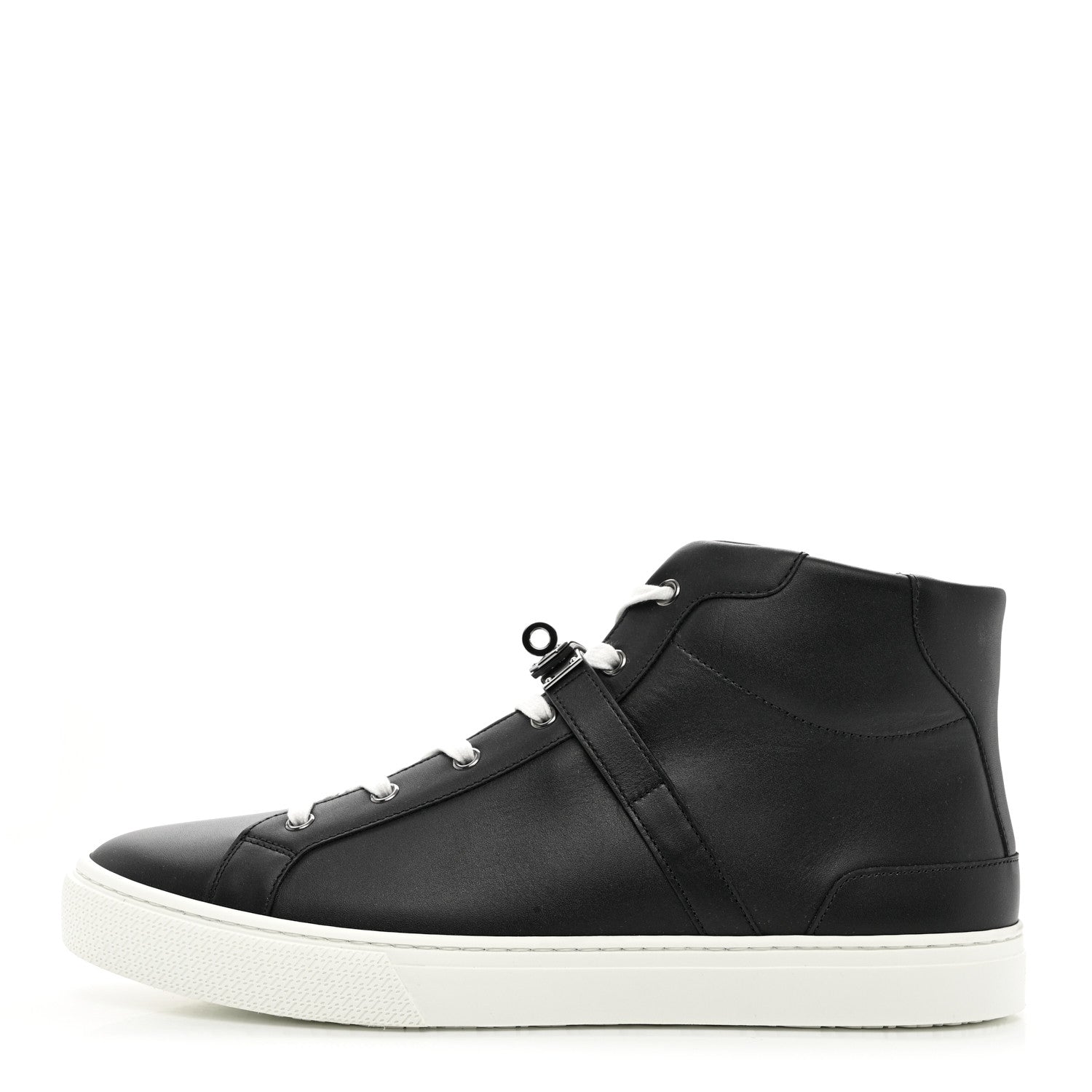 Hermes Calfskin Mens Daydream Sneakers 44 Black 1 of 10
