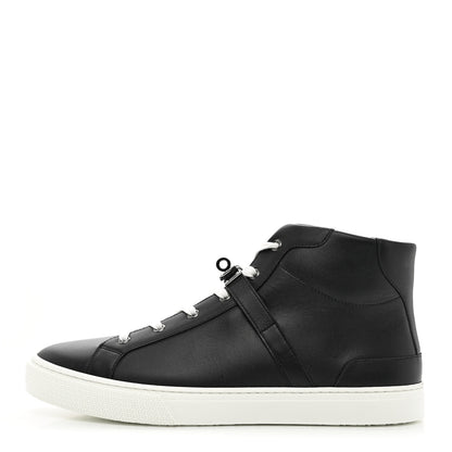 Hermes Calfskin Mens Daydream Sneakers 44 Black 1 of 10