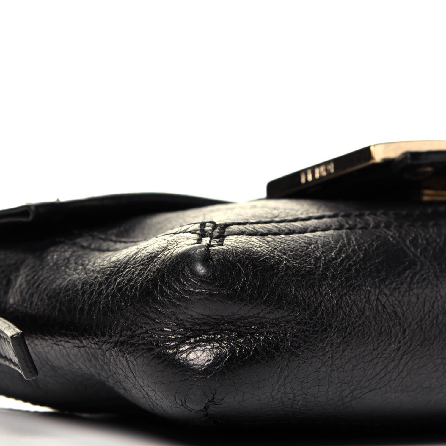 Fendi Calfskin Baguette Black 8 of 9
