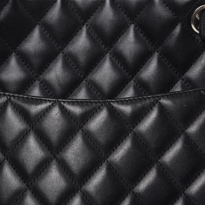 Chanel Calfskin Quilted Large Cambon Tote Black 13 of 16