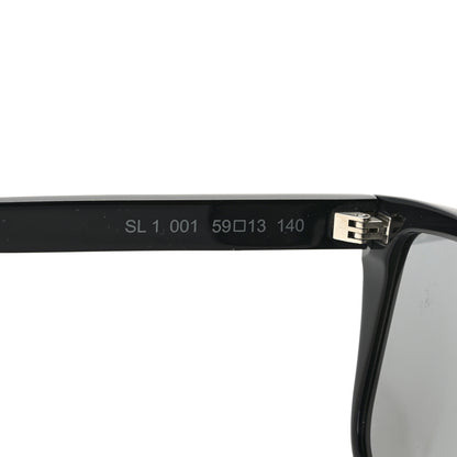 Saint Laurent Acetate SL1 Sunglasses Black Black 7 of 8