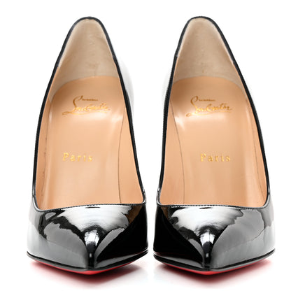 Christian Louboutin Patent Pigalle Follies 100 Pumps 37 Black 2 of 10