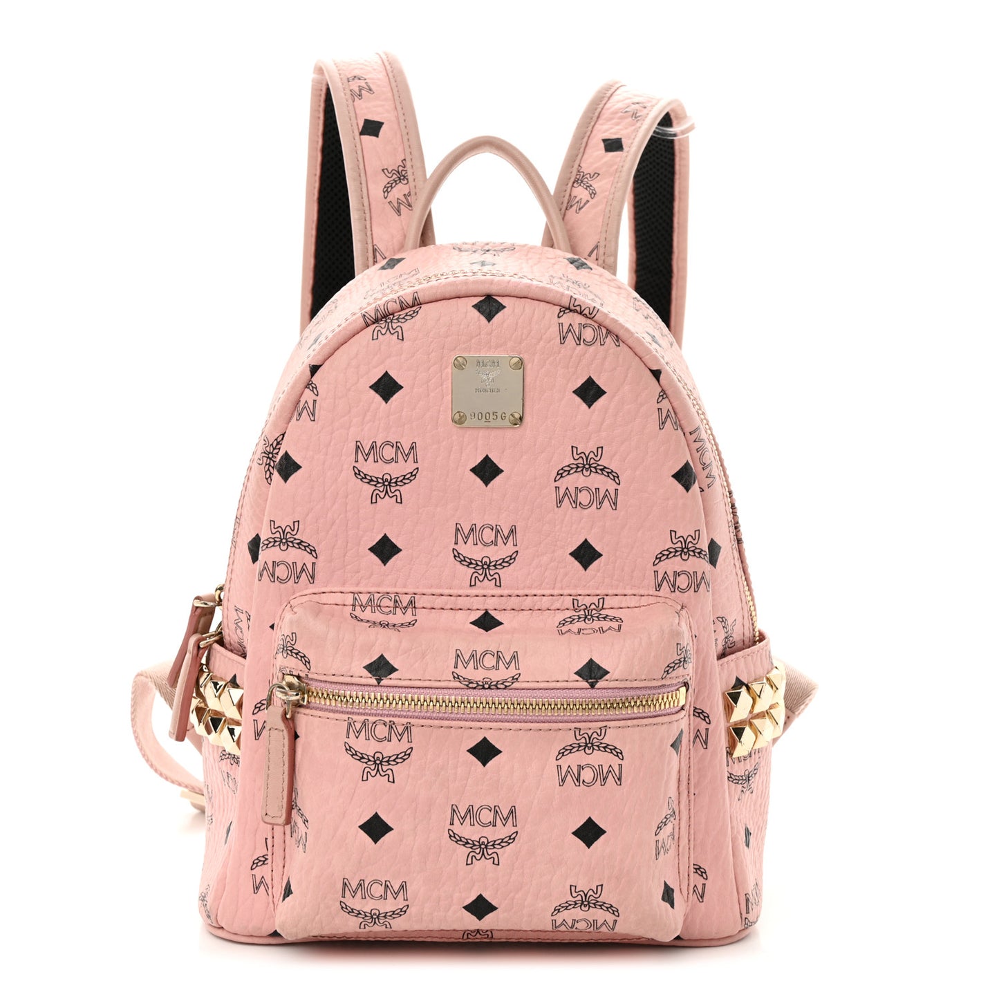 Visetos Small Side Stud Stark Backpack Soft Pink