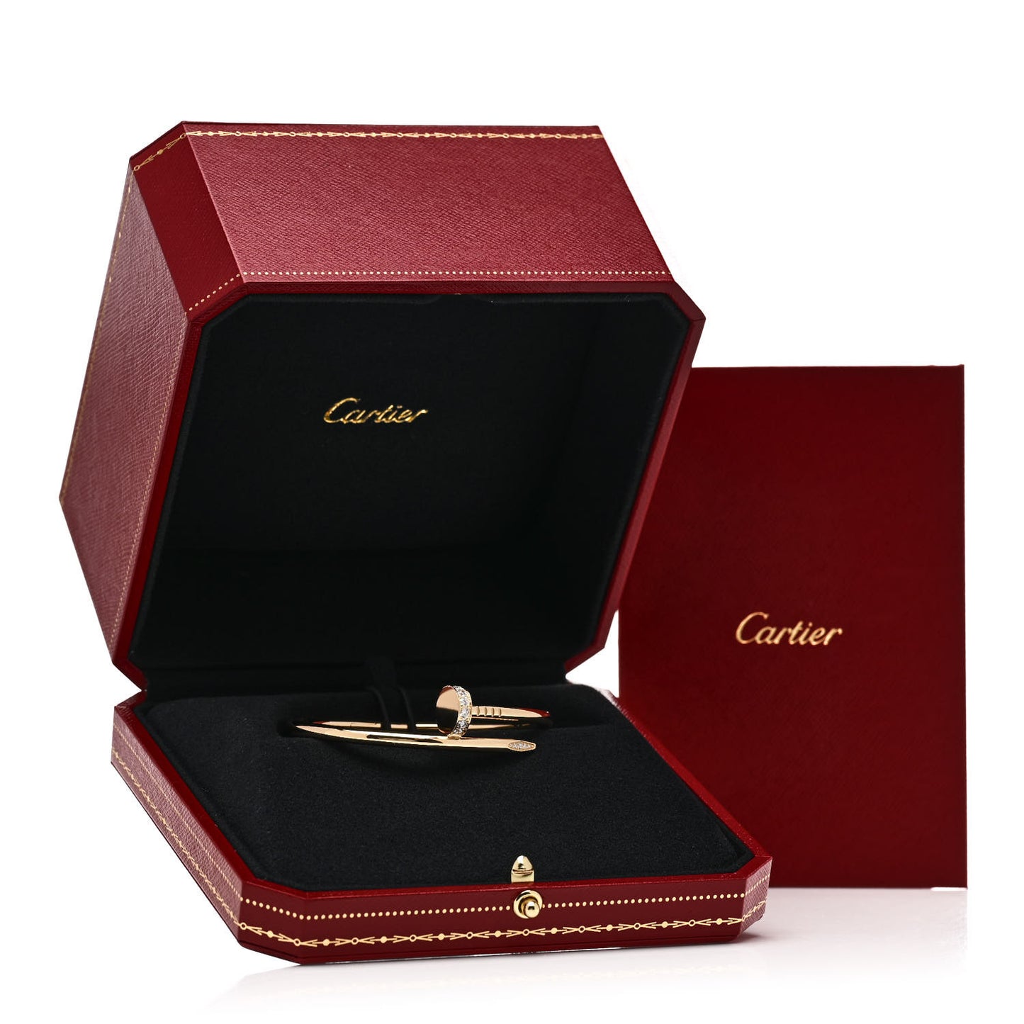 18K Yellow Gold Diamond Juste Un Clou Bracelet 16