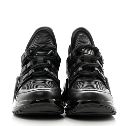 Louis Vuitton Calfskin LV Archlight Sneakers 37.5 Black 3 of 9
