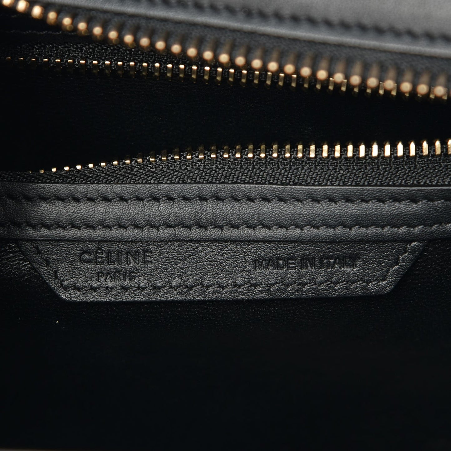Smooth Calfskin Micro Luggage Black