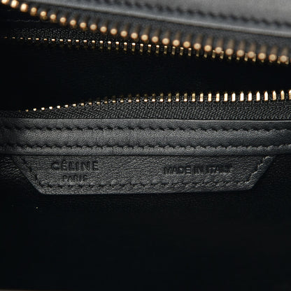 Celine Smooth Calfskin Micro Luggage Black 6 of 6