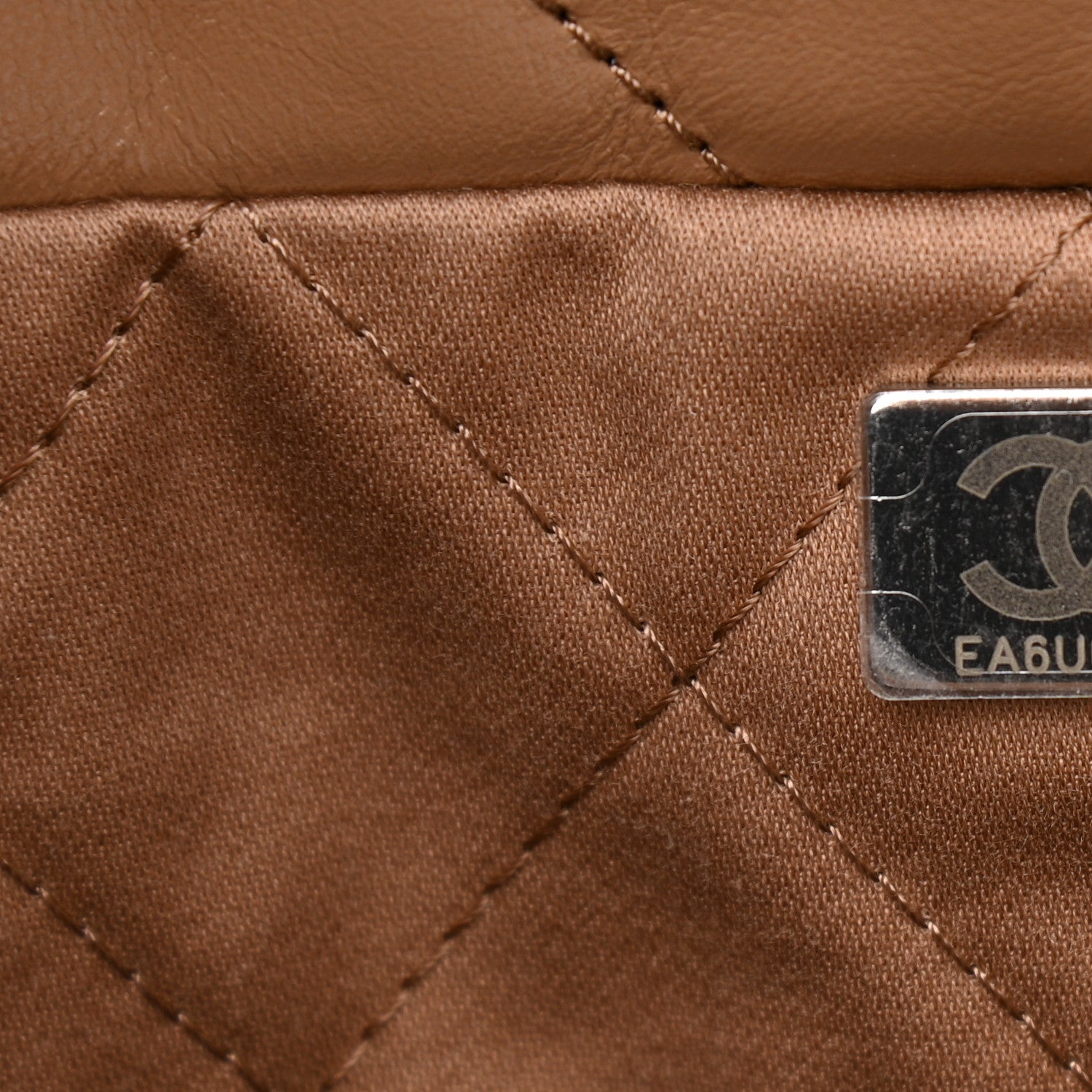 Chanel Shiny Calfskin Quilted Small Chanel 22 Beige 8 of 12