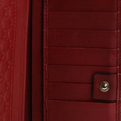 Gucci Soft Microguccissima Continental Wallet Red 10 of 14