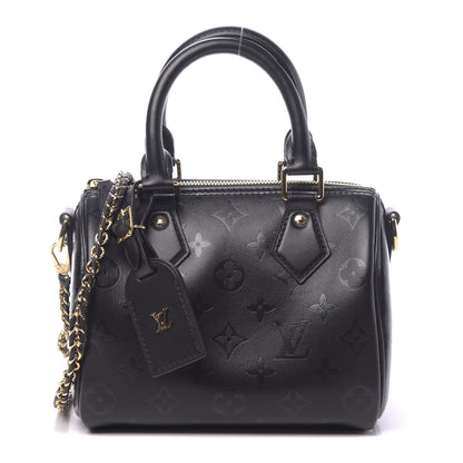 Louis Vuitton Monogram Ink Speedy BB Black 1 of 9