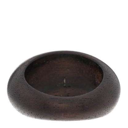Louis Vuitton Tiger Wood Brass Ring L Brown 3 of 4
