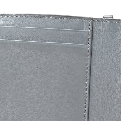 Christian Dior Patent Cannage Lady Dior Lotus Wallet Light Blue 8 of 11