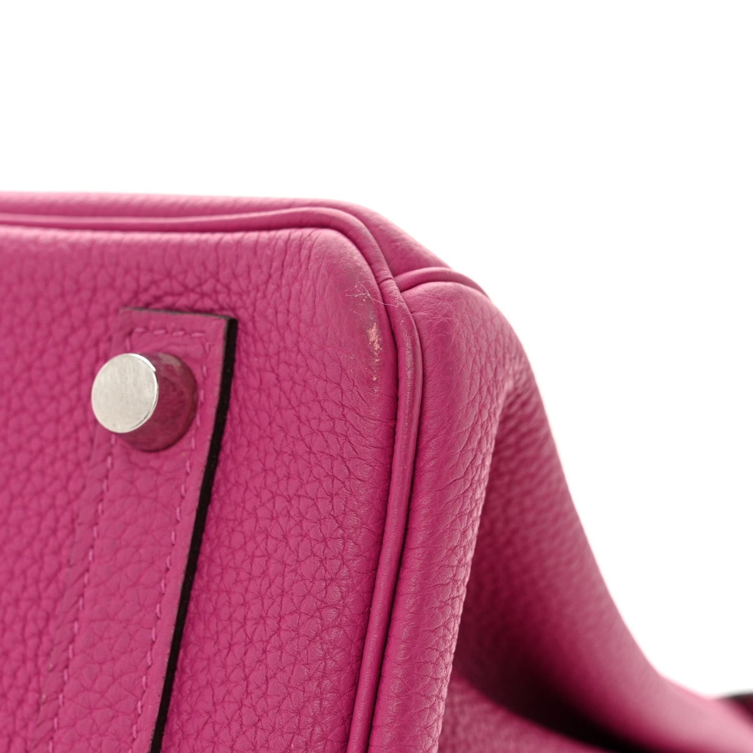 Hermes Togo Birkin 25 Rose Pourpre 11 of 11