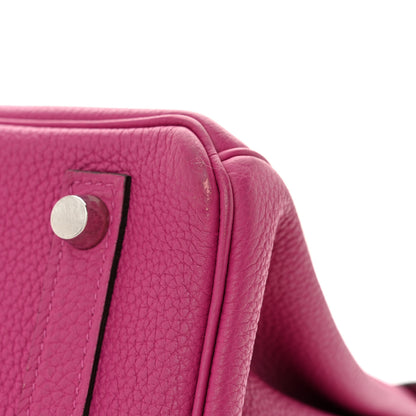 Hermes Togo Birkin 25 Rose Pourpre 11 of 11