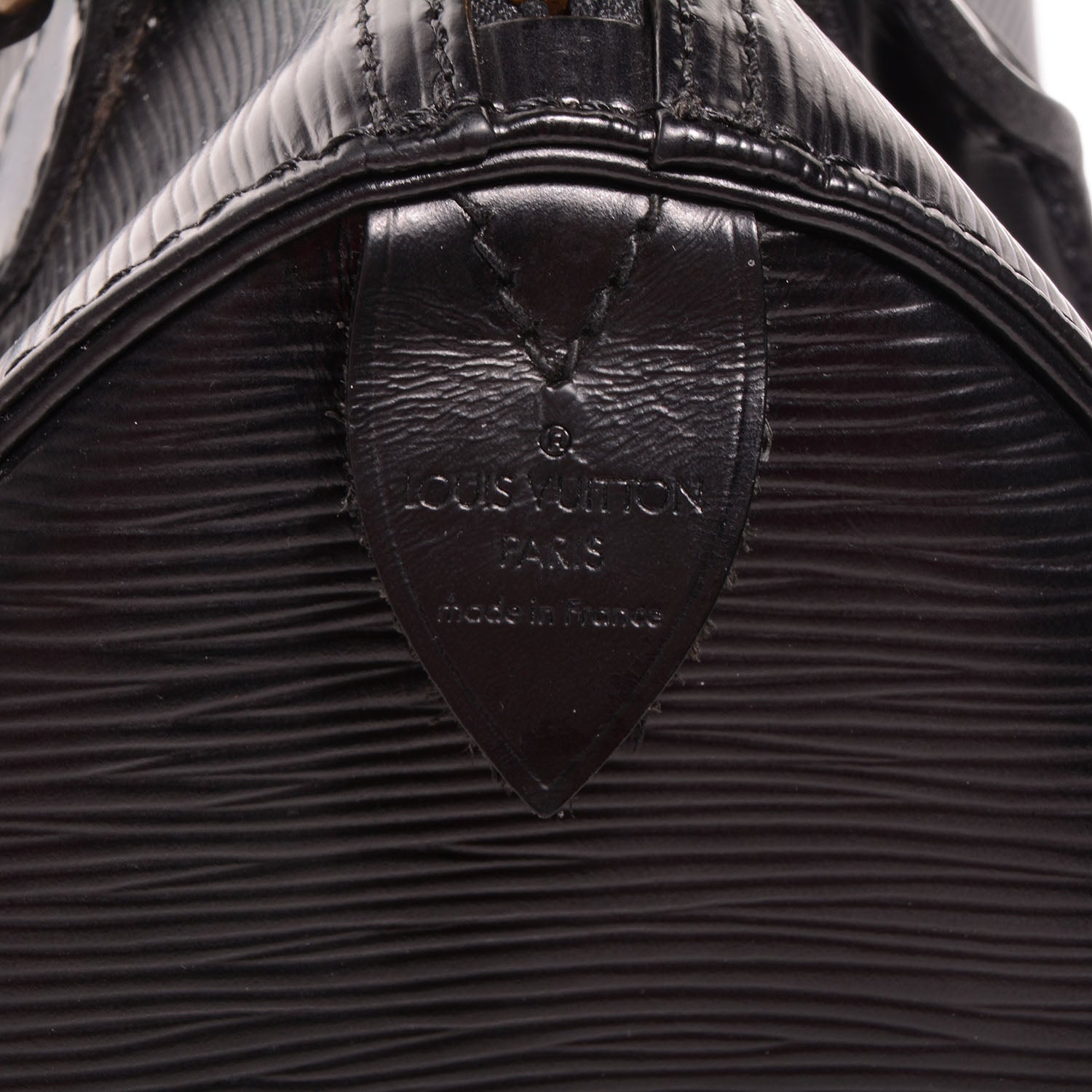 Louis Vuitton Epi Speedy 25 Black 6 of 7