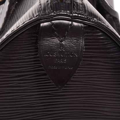 Louis Vuitton Epi Speedy 25 Black 6 of 7