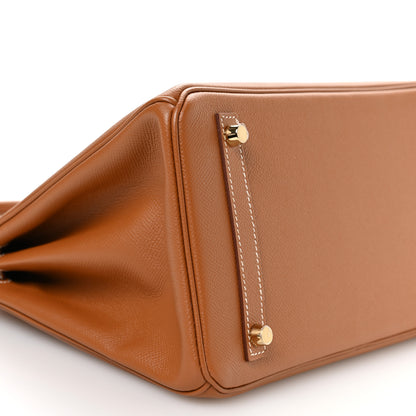 Hermes Epsom Birkin 30 Gold 9 of 11