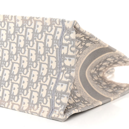 Christian Dior Oblique Medium Book Tote Grey 10 of 11