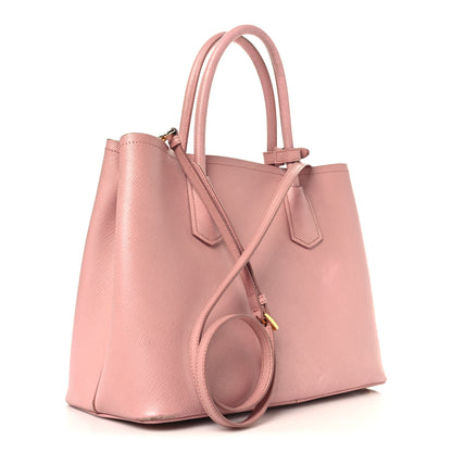 Prada Saffiano Cuir Medium Double Bag Pesco 3 of 14