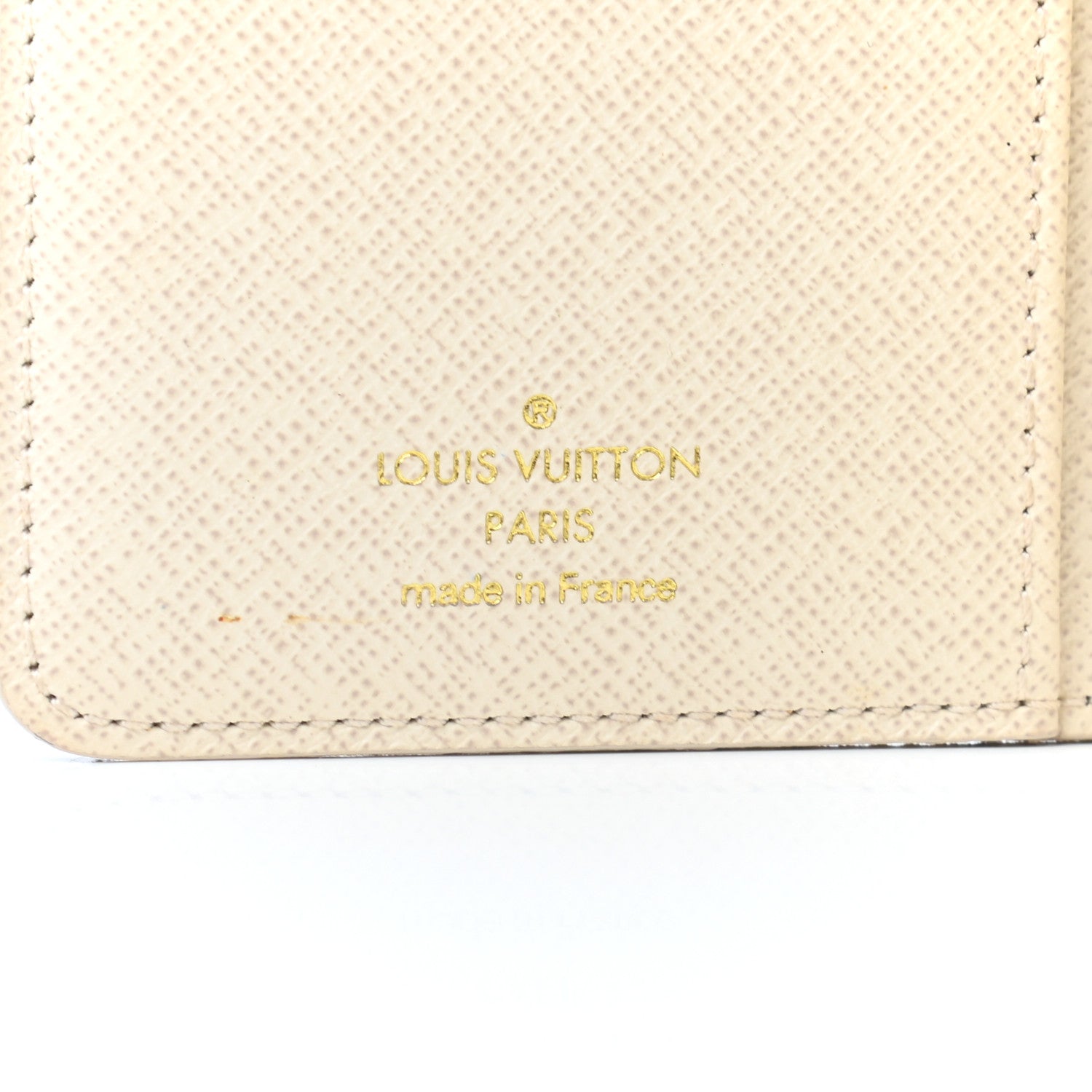 Louis Vuitton Mini Lin Croisette French Purse Wallet Blue 7 of 12