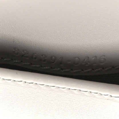 Gucci Guccissima Mirror Effect Card Holder Silver 6 of 8