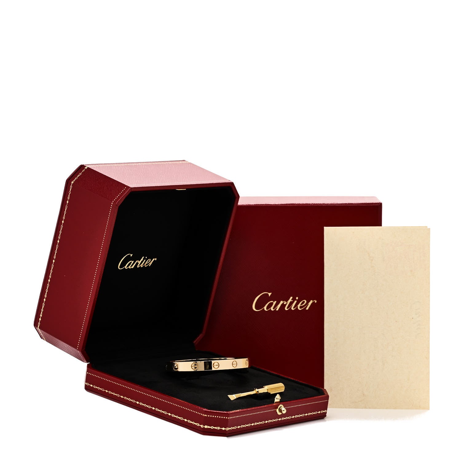 Cartier 18K Yellow Gold Love Bracelet 16 9 of 9