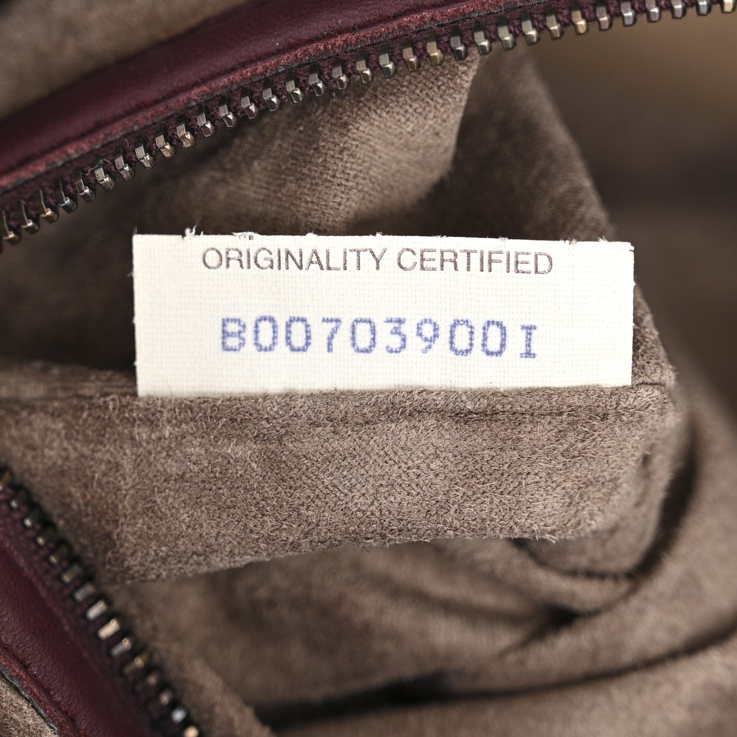 Nappa Intrecciato Veneta Hobo Aubergine
