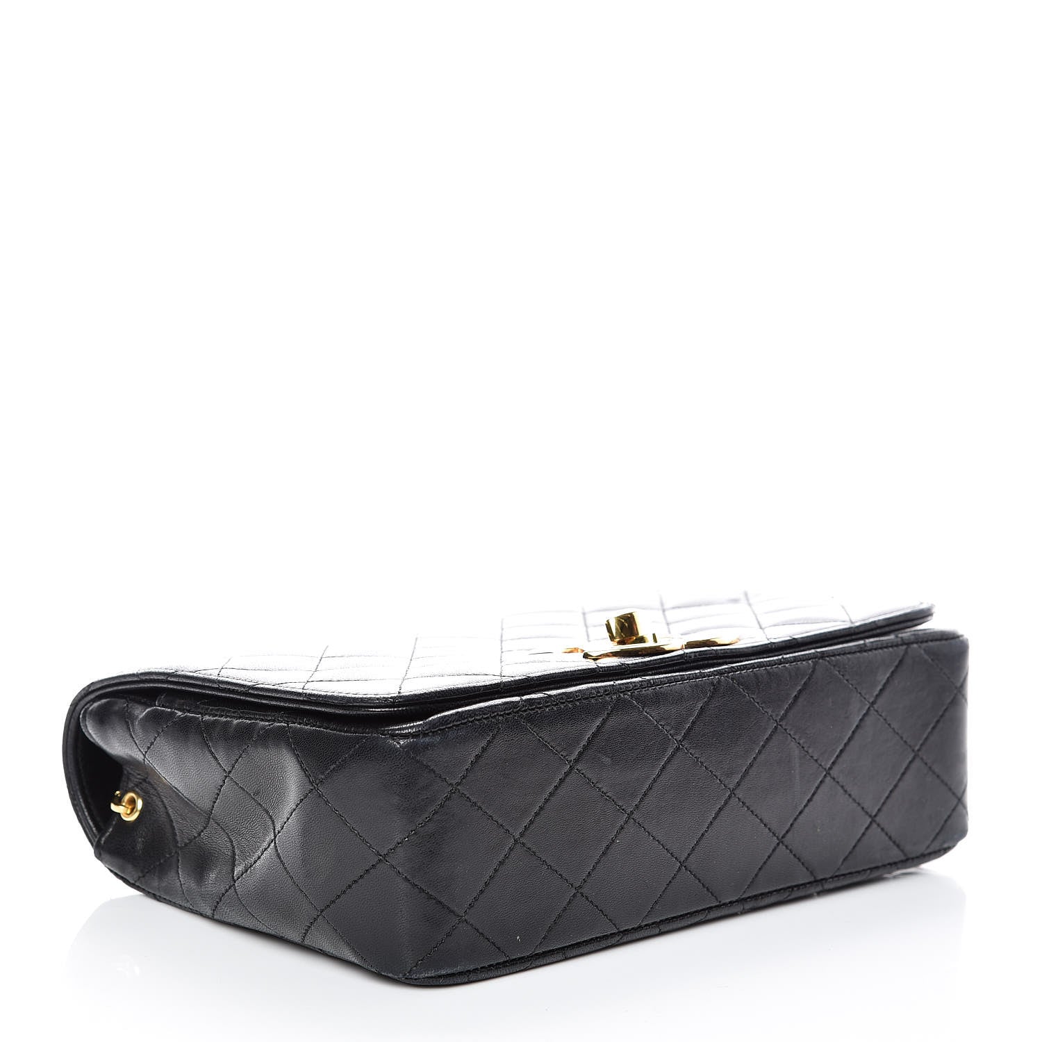 Chanel Lambskin Quilted Small Single Flap Black 4 of 15