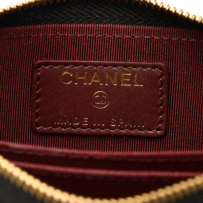 Chanel Caviar Quilted Zip Coin Purse Black 6 of 7