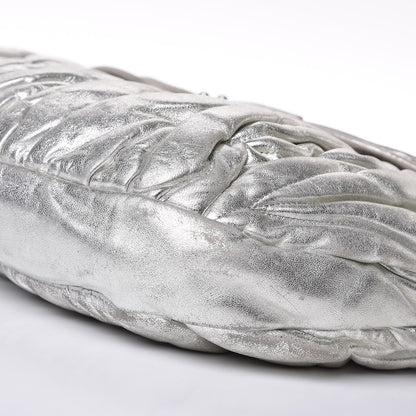Miu Miu Metallic Nappa Matelasse Coffer Silver 12 of 22