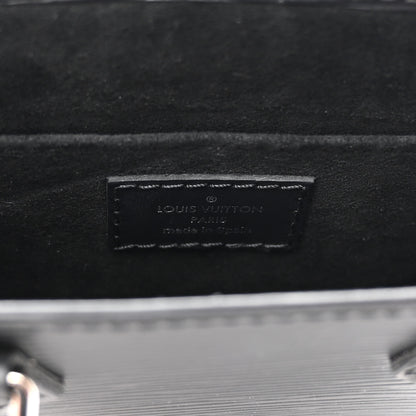 Louis Vuitton Epi Petit Sac Plat Black 6 of 9