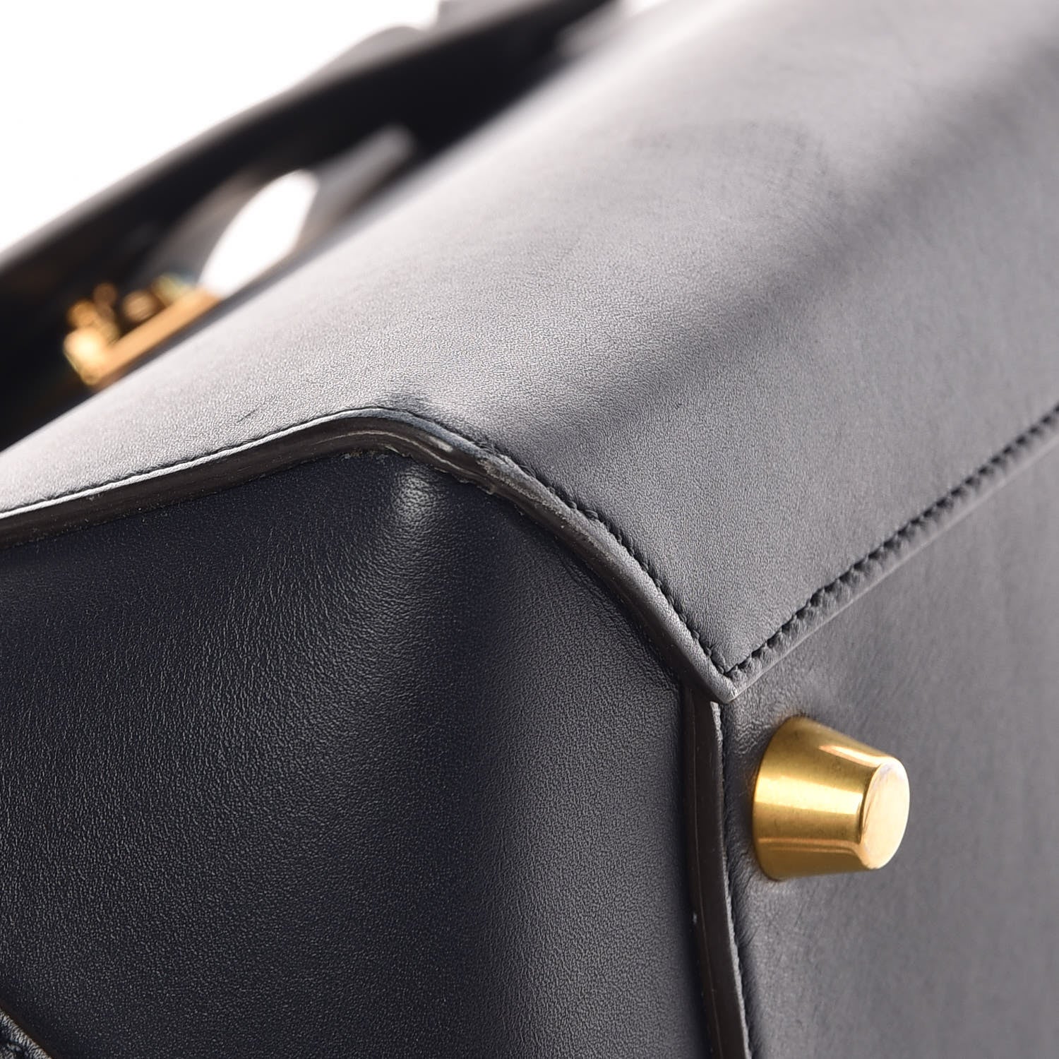 Celine Smooth Calfskin Small Belt Bag Navy 9 of 12