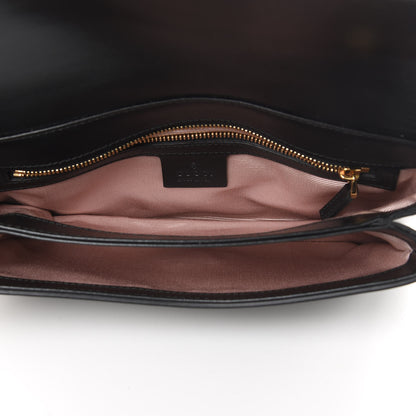 Gucci Vitello Palmellato Lux Small Arli Flap Shoulder Bag Black 5 of 13