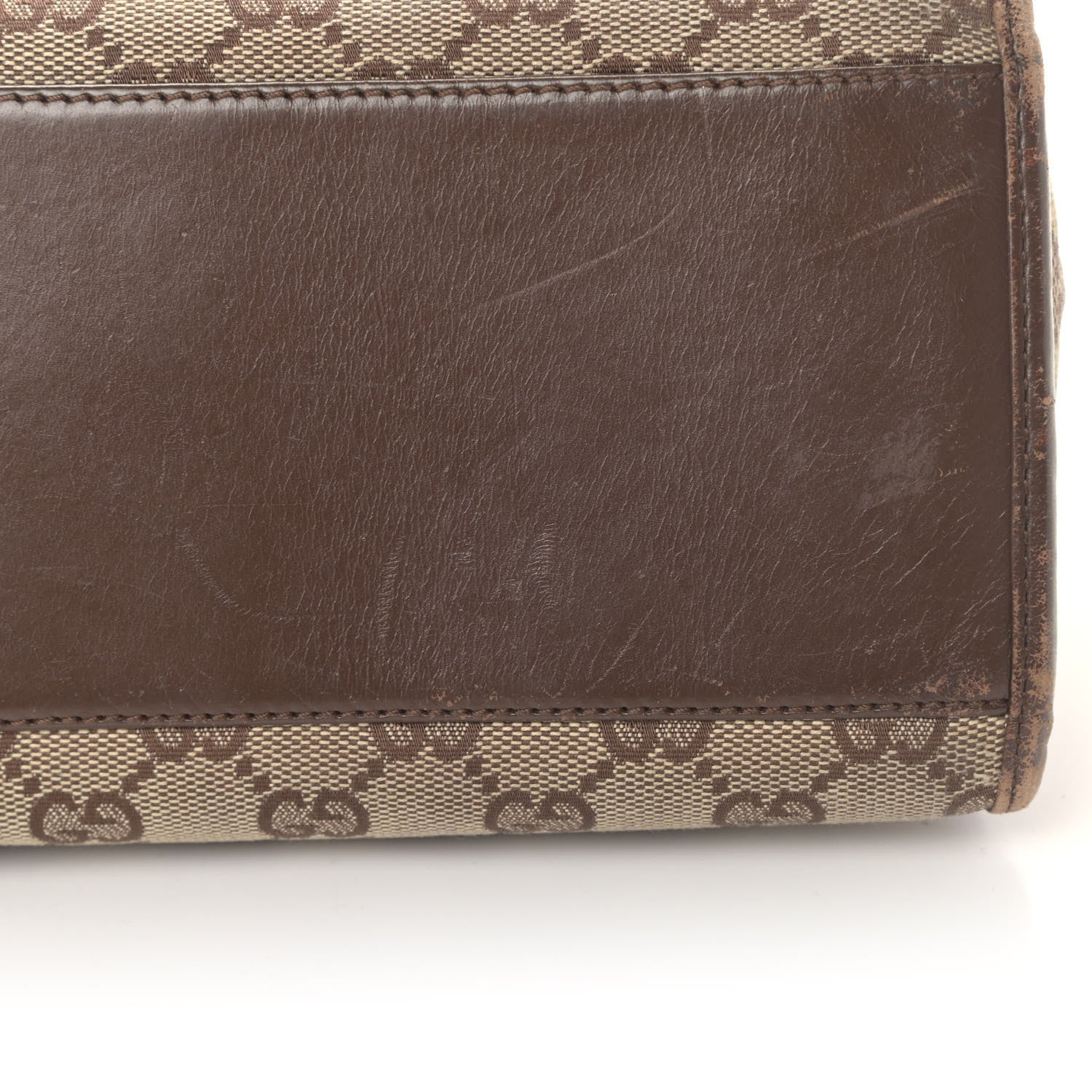 Gucci Monogram Small Bardot Bag Brown 9 of 9