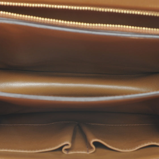 Celine Leather Medium Classic Box Flap Bag Camel 5 of 7