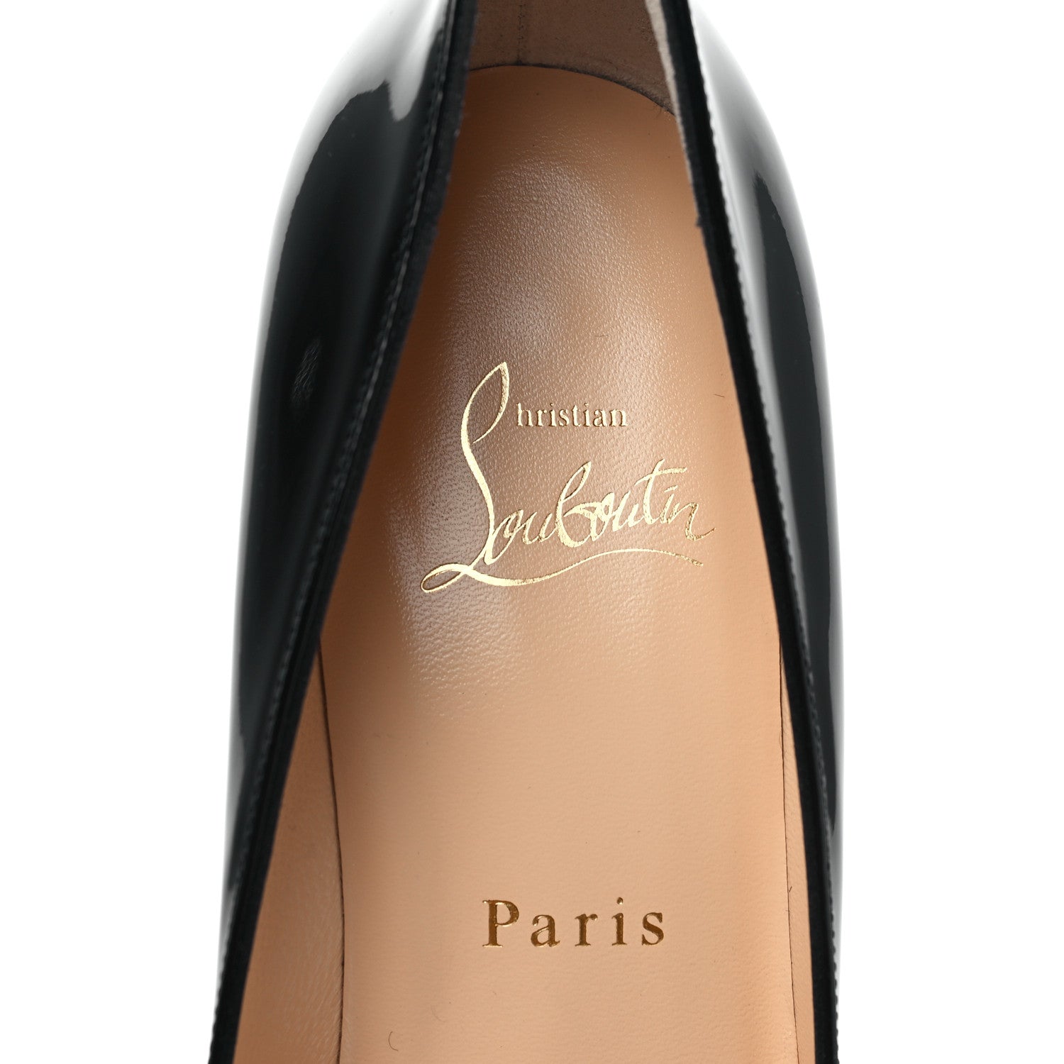 Christian Louboutin Patent Pigalle Follies 85 Pumps 37.5 Black 7 of 7