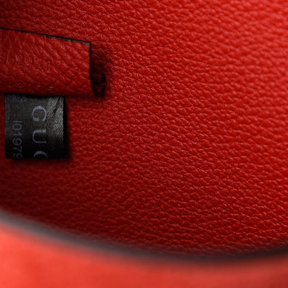 Gucci Soft Calfskin Small Jackie Shoulder Bag Red 9 of 10