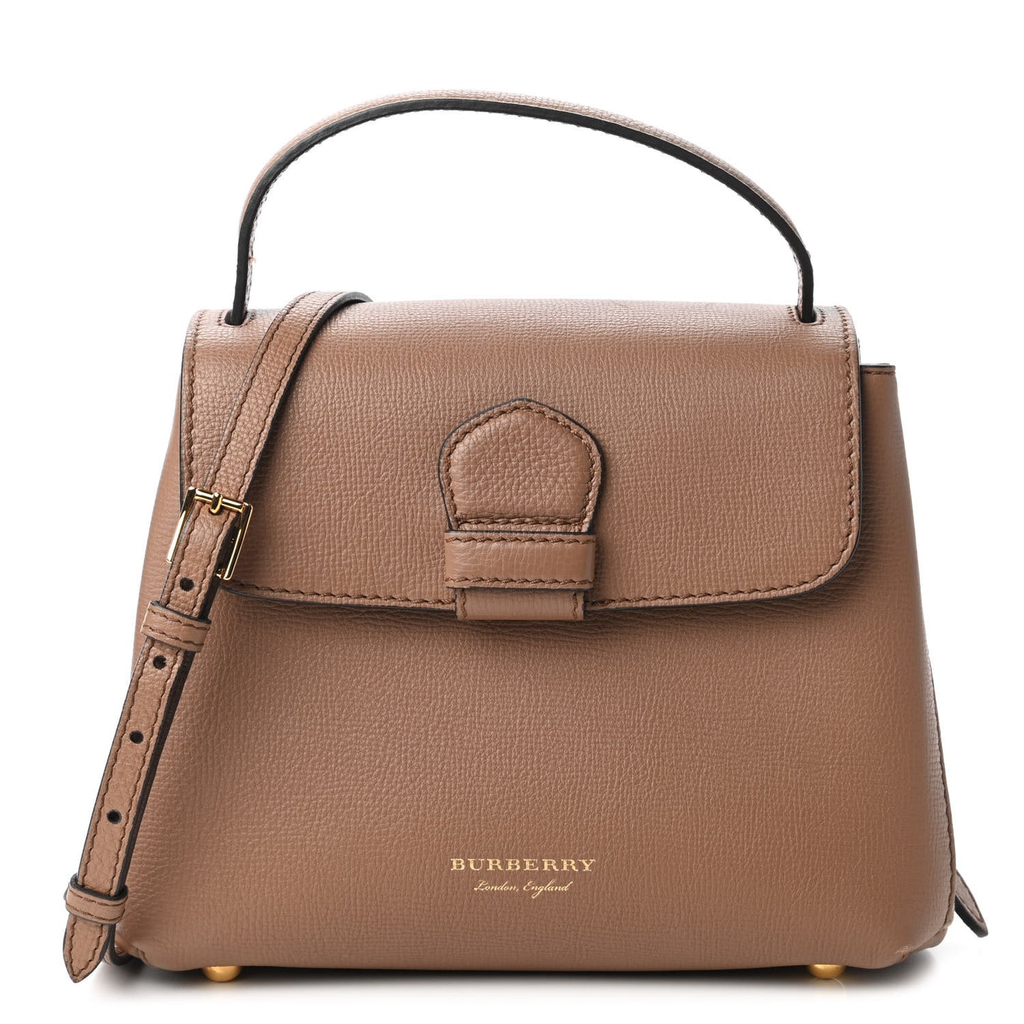 Derby Calfskin House Check Small Camberley Dark Sand