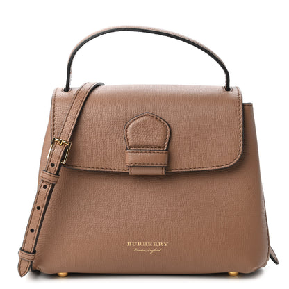 Burberry Derby Calfskin House Check Small Camberley Dark Sand 1 of 10