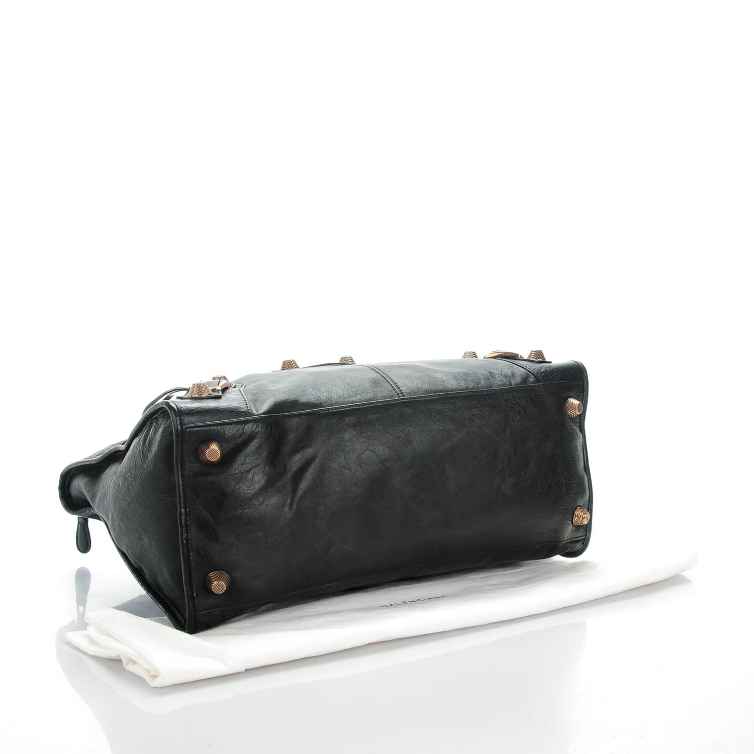 Balenciaga Agneau Giant 21 Rose Gold Hardware Work Black 4 of 8