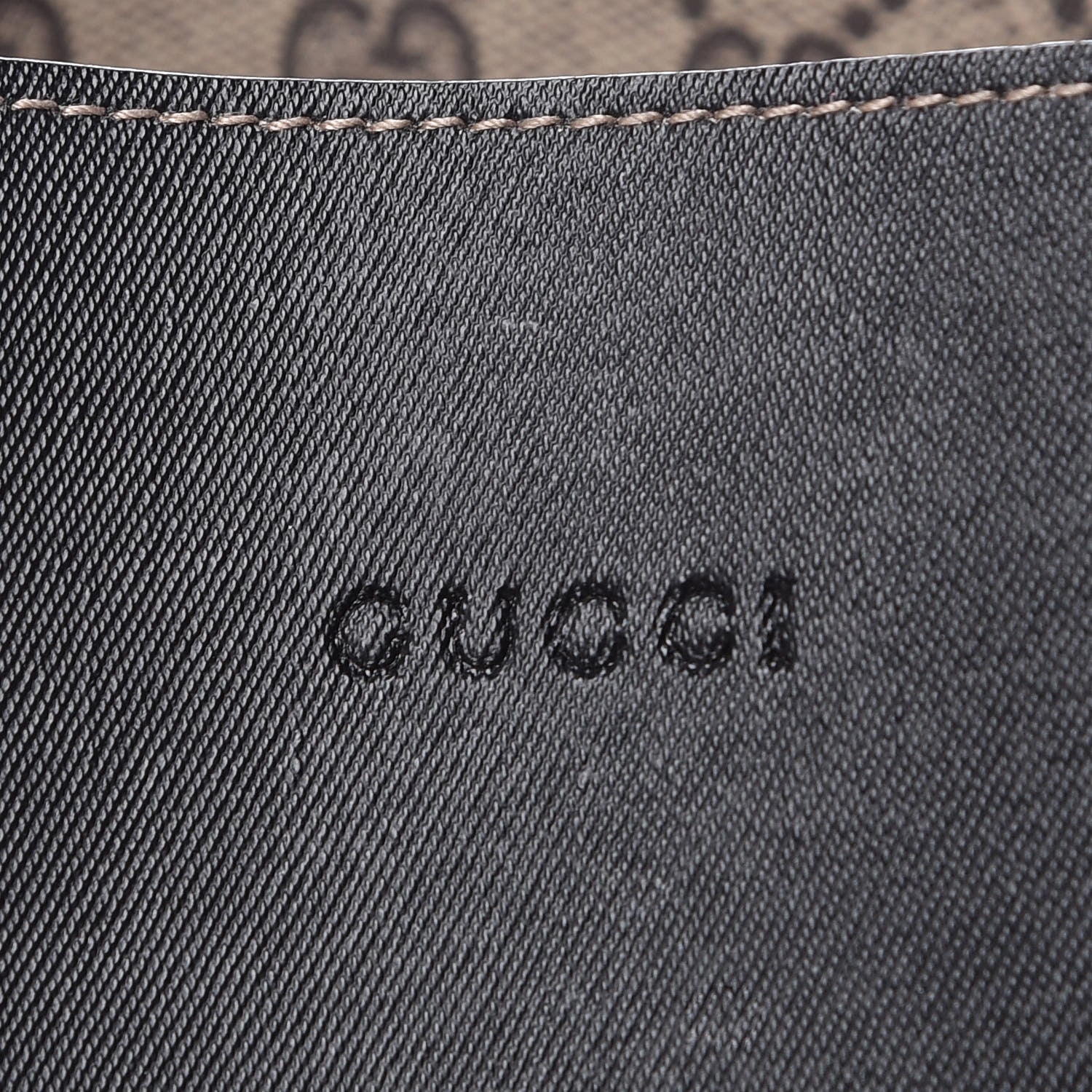 Gucci GG Supreme Monogram Large Reversible Tote Beige Black 17 of 20