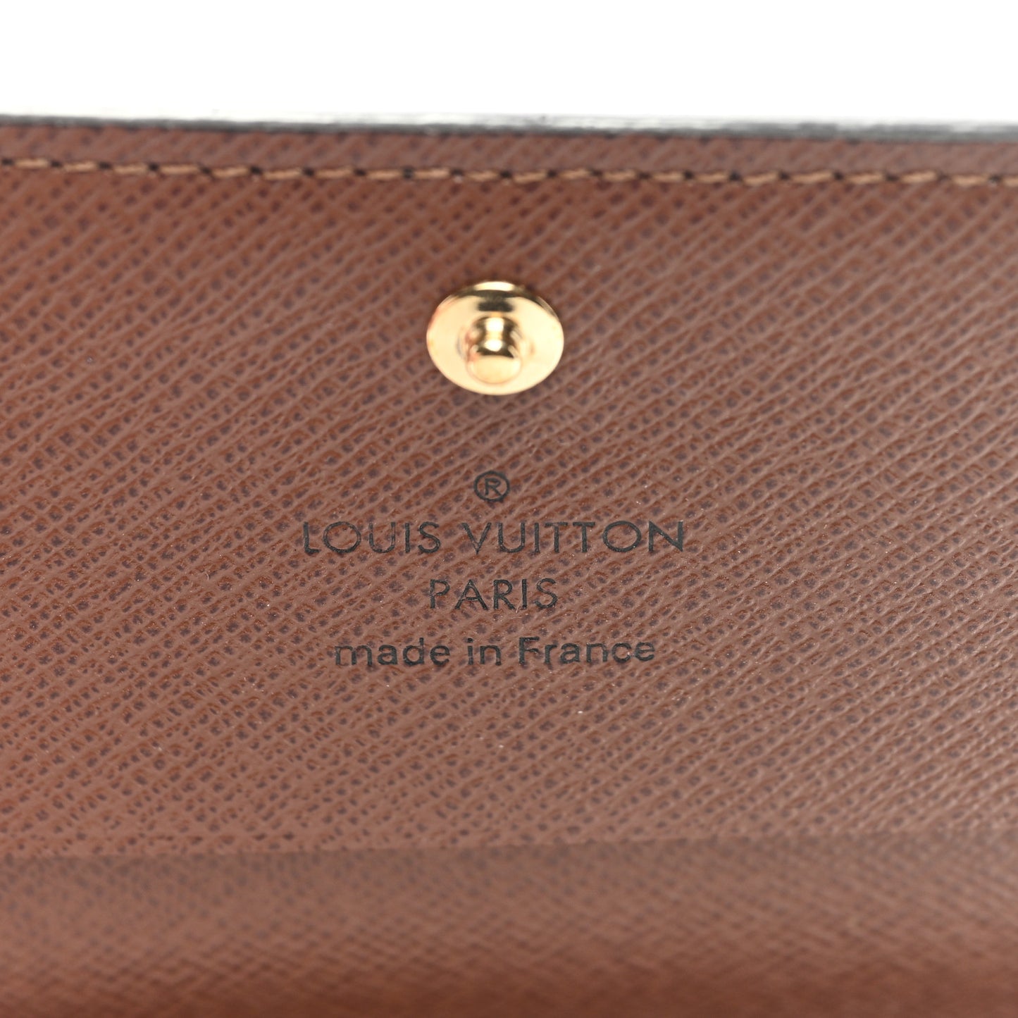 Monogram Envelope Business Card Holder