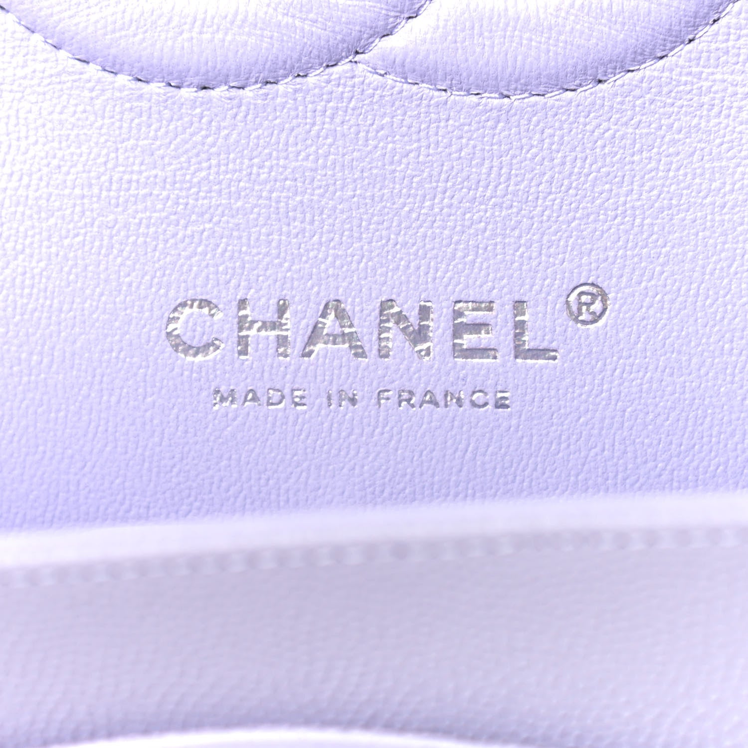 Chanel Caviar Quilted Medium Double Flap Light Purple 8 of 9