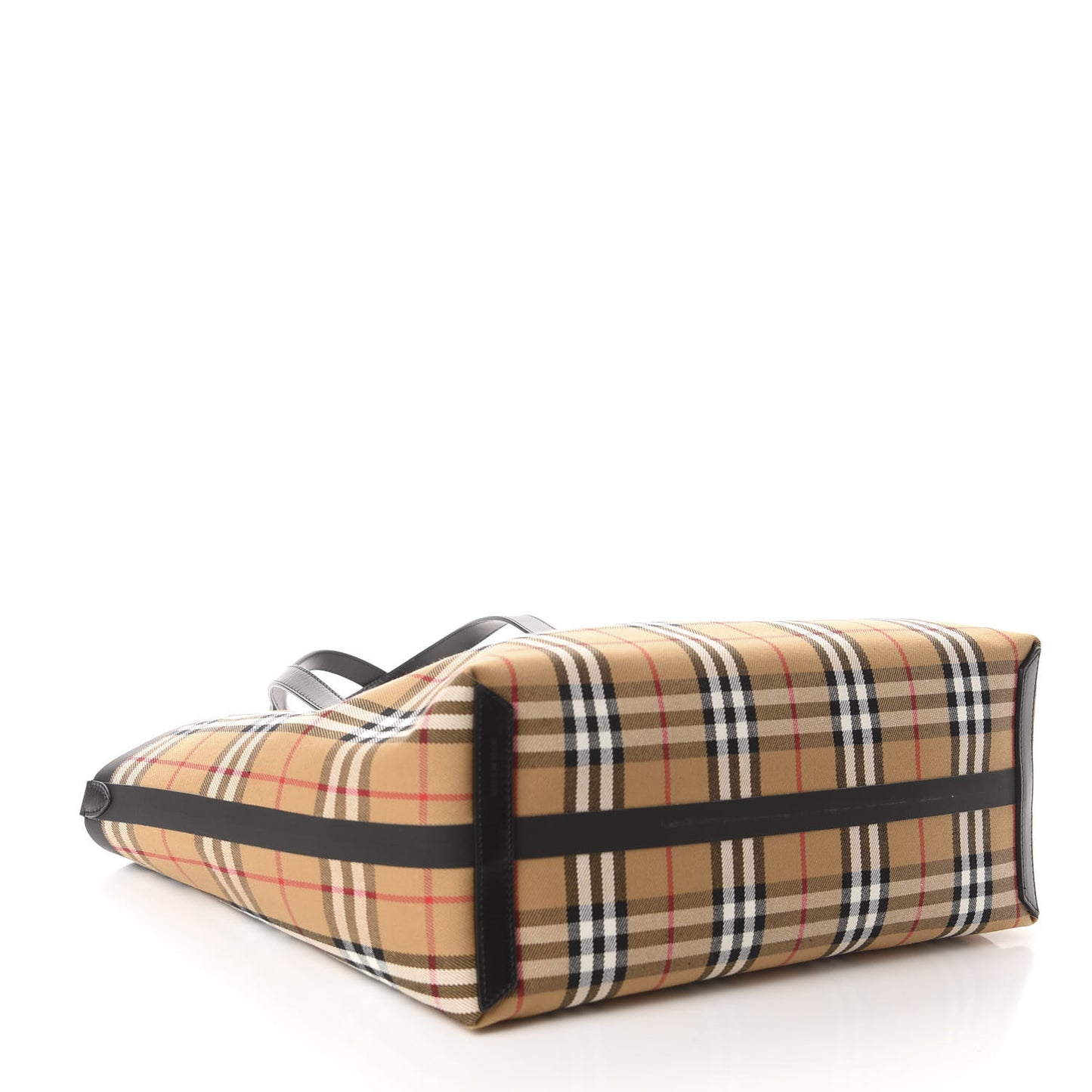 Vintage Check Medium The Giant Reversible Tote Antique Yellow Bright Red