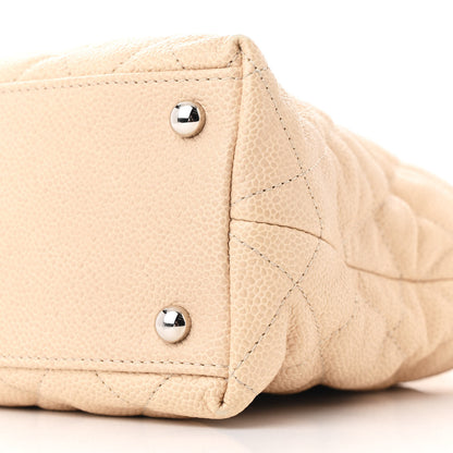 Chanel Caviar Quilted French Riviera Hobo Beige 10 of 10