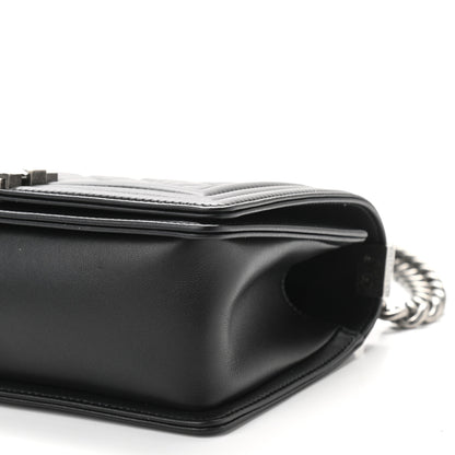 Chanel Calfskin Quilted Medium Boy Flap Black 10 of 11