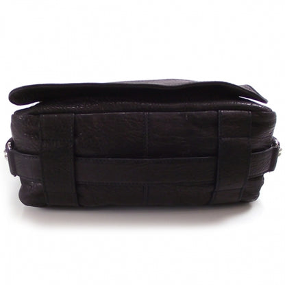 Balenciaga Lambskin Flap Bag Black 4 of 9
