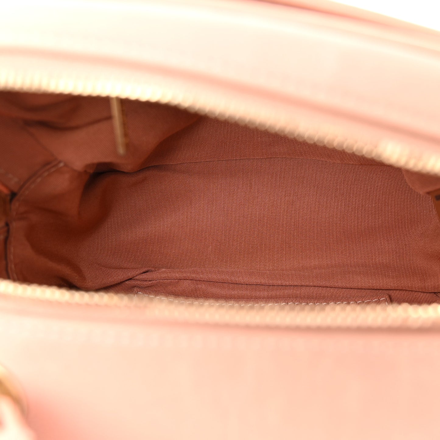 Calfskin Quilted CC Small Vanity Case Beige