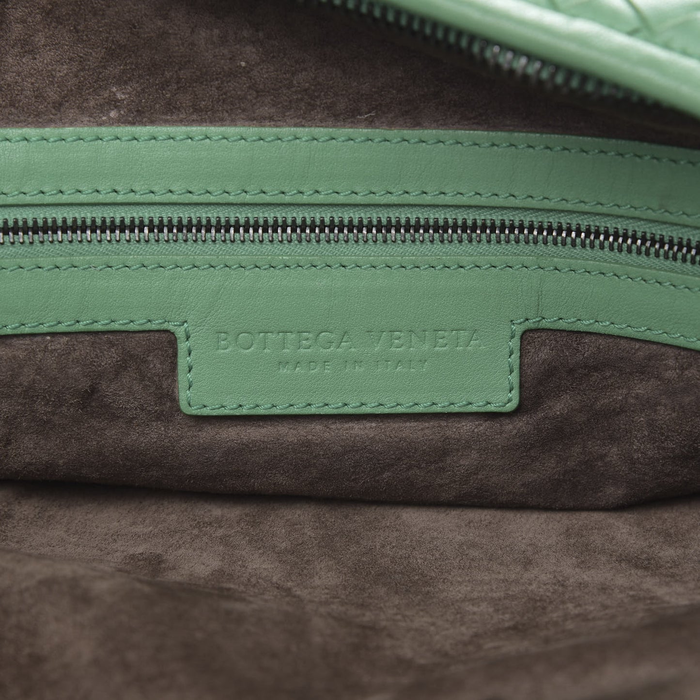 Nappa Intrecciato Large Veneta Hobo Mint Green