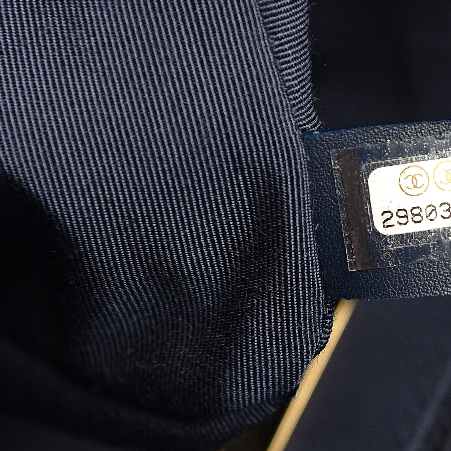Chanel Denim Quilted Large 19 Flap Blue 6 of 10